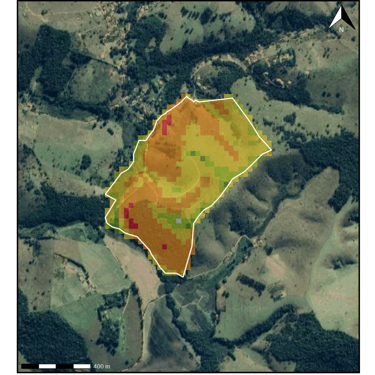 Chance of Erosion - map